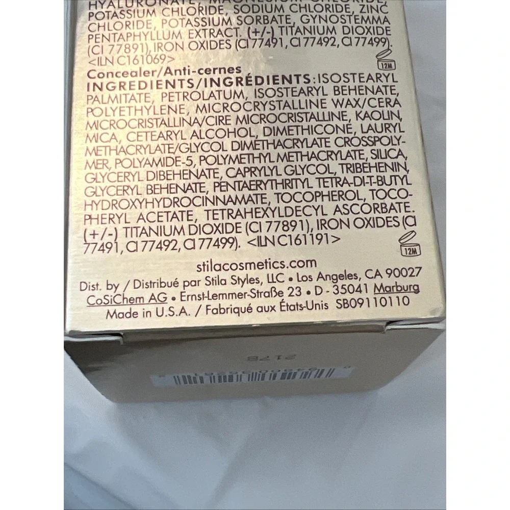 Stila Stay‎ All Day Foundation Concealer #11 ALMOND 1 Oz Arclay Youth Revival